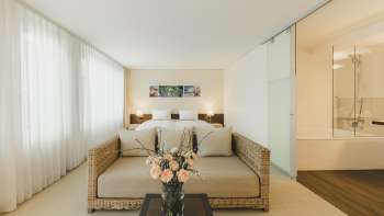 Ruime kamer in Hotel Residence