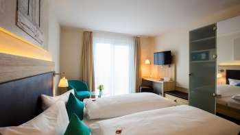 Tweepersoonskamer in Hotel Oberland