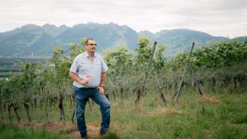 Wijnmaker Hubert Gstöhl