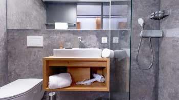 Badkamer in Landhaus Boutique Motel