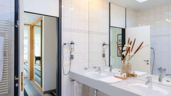 Badkamer in Hotel Schatzmann