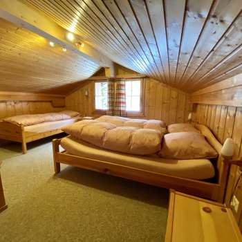 Slaapkamer vakantiehuis Wisli
