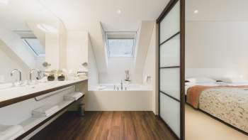 Badkamer in Hotel Residence