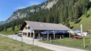 Valüna Alp zonnig weer