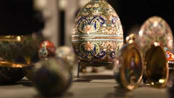 Fabergé-ei in de Schatkamer van Liechtenstein