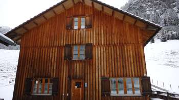 Buitenaanzicht van vakantiehuis Loretz