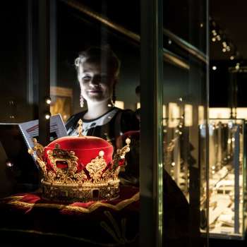 Prinselijke hoed in de Schatkamer van Liechtenstein