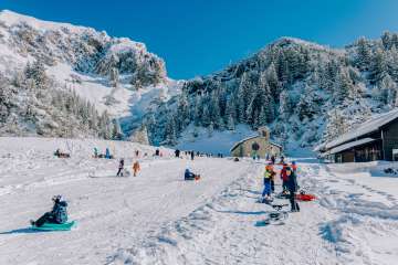 Rodelen in Malbun - winterplezier voor gezinnen in Liechtenstein