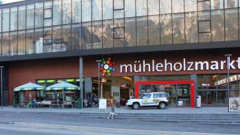 Buitenaanzicht van de metro op de Mühleholzmarkt in Vaduz Buitenaanzicht van de metro op de Mühleholzmarkt in Vaduz