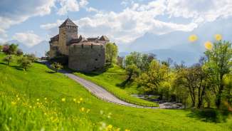 Kasteel van Vaduz - Lente