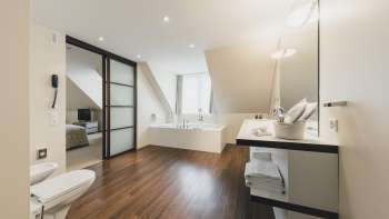 Badkamer in Hotel Residence