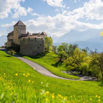 Kasteel van Vaduz - Lente