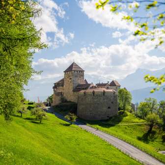 Kasteel van Vaduz - Lente