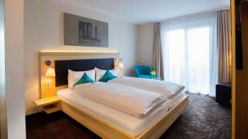 Tweepersoonskamer in Hotel Oberland