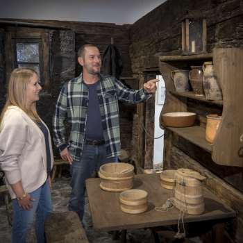 Het Walser Museum geeft een indrukwekkend beeld van het landelijke en huiselijke leven in de Walser gemeenschap.