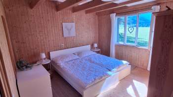 Slaapkamer vakantiehuis St. Wendelin