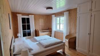 Slaapkamer vakantiehuis St. Wendelin