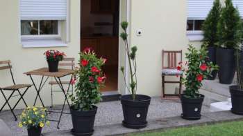 Terras vakantiewoning Annette