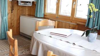 Woonkamer vakantiehuis Wanni