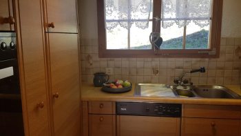 Keuken vakantiewoning Auszeit