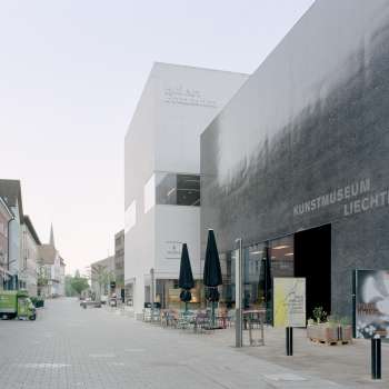 Buitenaanzicht Kunstmuseum Liechtenstein