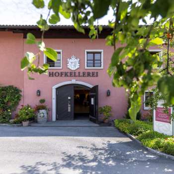 Ingangsgebied van de Wijnkelder van de Vorsten van Liechtenstein in Vaduz