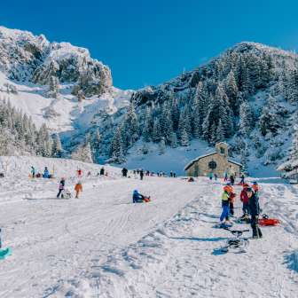 Rodelen in Malbun - winterplezier voor gezinnen in Liechtenstein