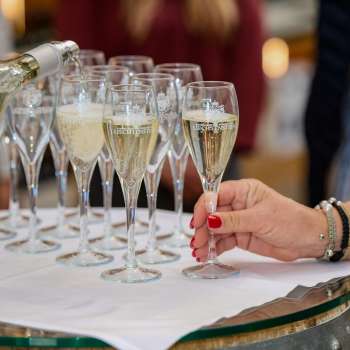 Champagneontvangst bij de Wijnkelder van de Vorsten van Liechtenstein