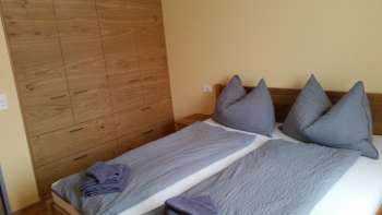 Slaapkamer vakantiewoning Allmeina