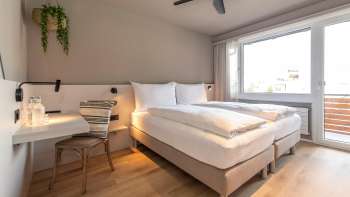 Gezellige tweepersoonskamer in Hotel Giessen