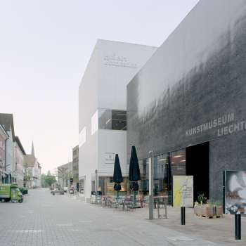 Buitenaanzicht Kunstmuseum Liechtenstein